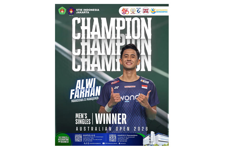 Alwi Farhan Juara Australian Open 2026